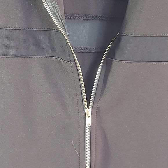 Streetwear Society Black dress with mesh panels and sleeves, medium - Picture 7 of 8